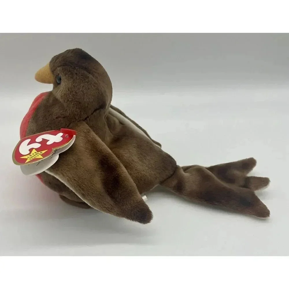 Ty Beanie Baby‎ Early Bird Robin Tag Errors Rare 7.5”L x 4”H Vintage 1997–1998